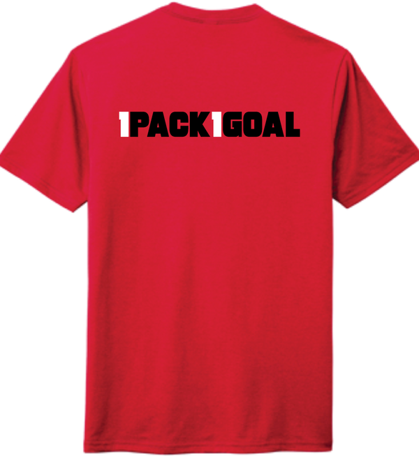 Laingsburg 2024 Ladies Soccer Unisex Red Tri-blend T-shirt