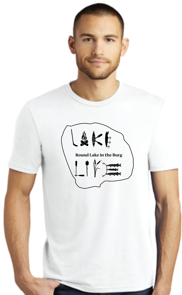 Round Lake Unisex Tri-blend T-shirt