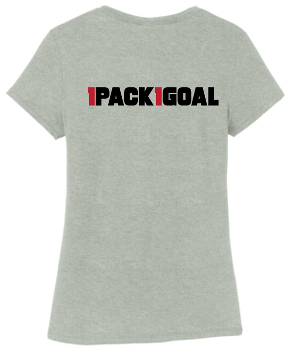 Laingsburg 2024 Ladies Soccer Ladies Grey Tri-blend T-shirt