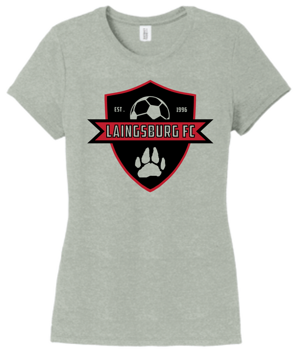 Laingsburg 2024 Ladies Soccer Ladies Grey Tri-blend T-shirt