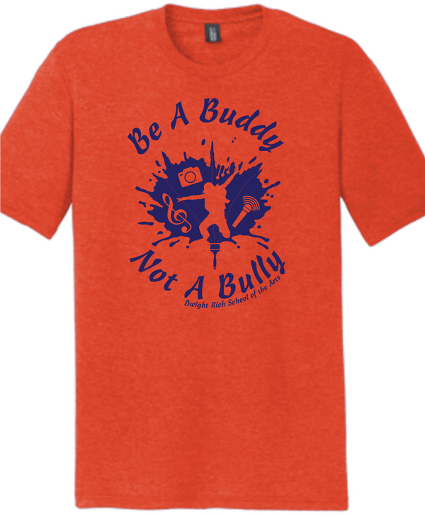 Dwight Rich Be A Buddy Unisex T-shirt (Youth Sizes Cotton, Adult Sizes Tri-blend)