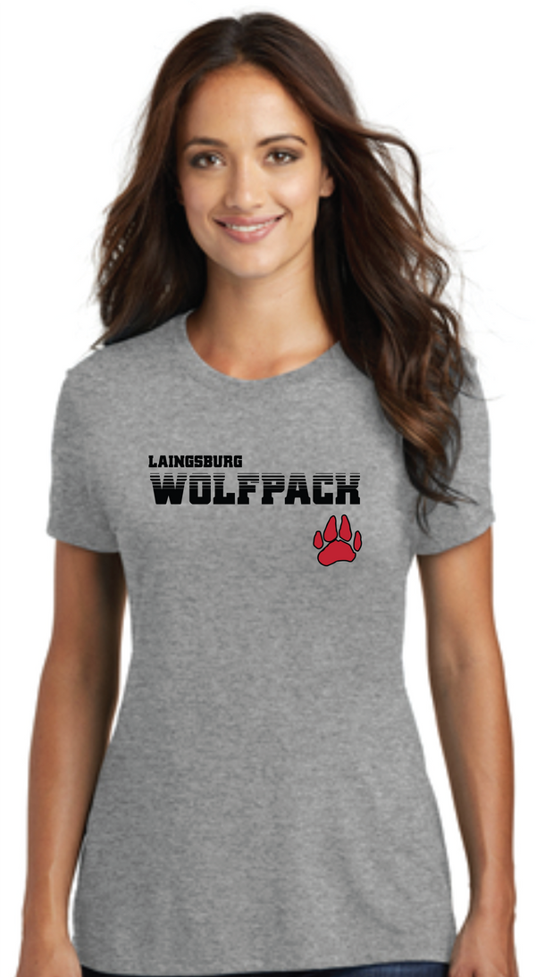 Laingsburg Red/Black Lined Wolfpack