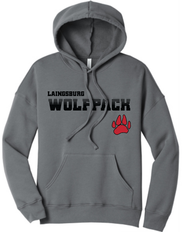 Laingsburg Red/Black Lined Wolfpack