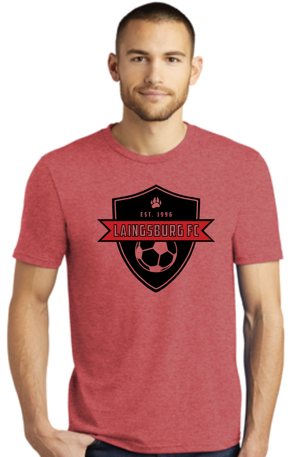 Laingsburg Men's Soccer Unisex Tri-blend T-shirt