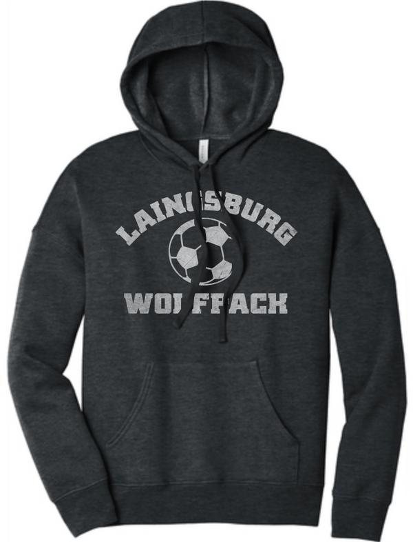 Laingsburg Soccer Distressed Unisex Sweatshirt
